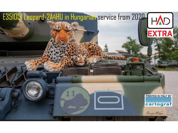 Leopard-2A4HU in Hungarian service from 2020 decal