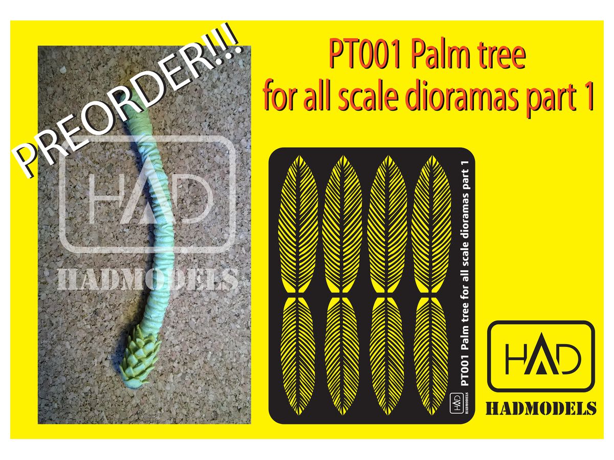Palm Tree Part 1 with Photo-Etched Part