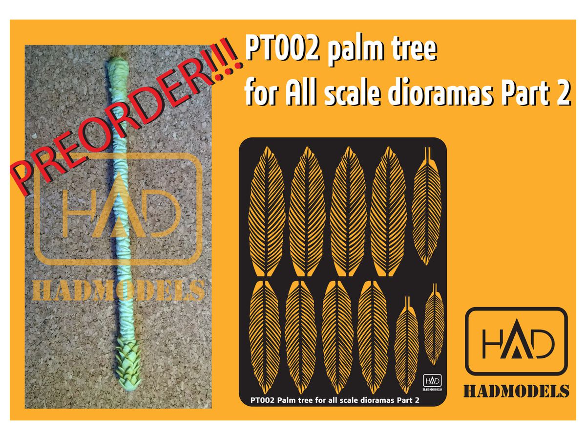 Palm Tree Part 2 with Photo-Etched Part