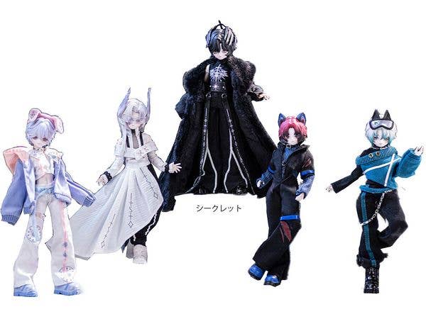 HAPPY ENGINE x CUBE TOYS Standardized? Time! Series Trading Doll 1Box 4pcs