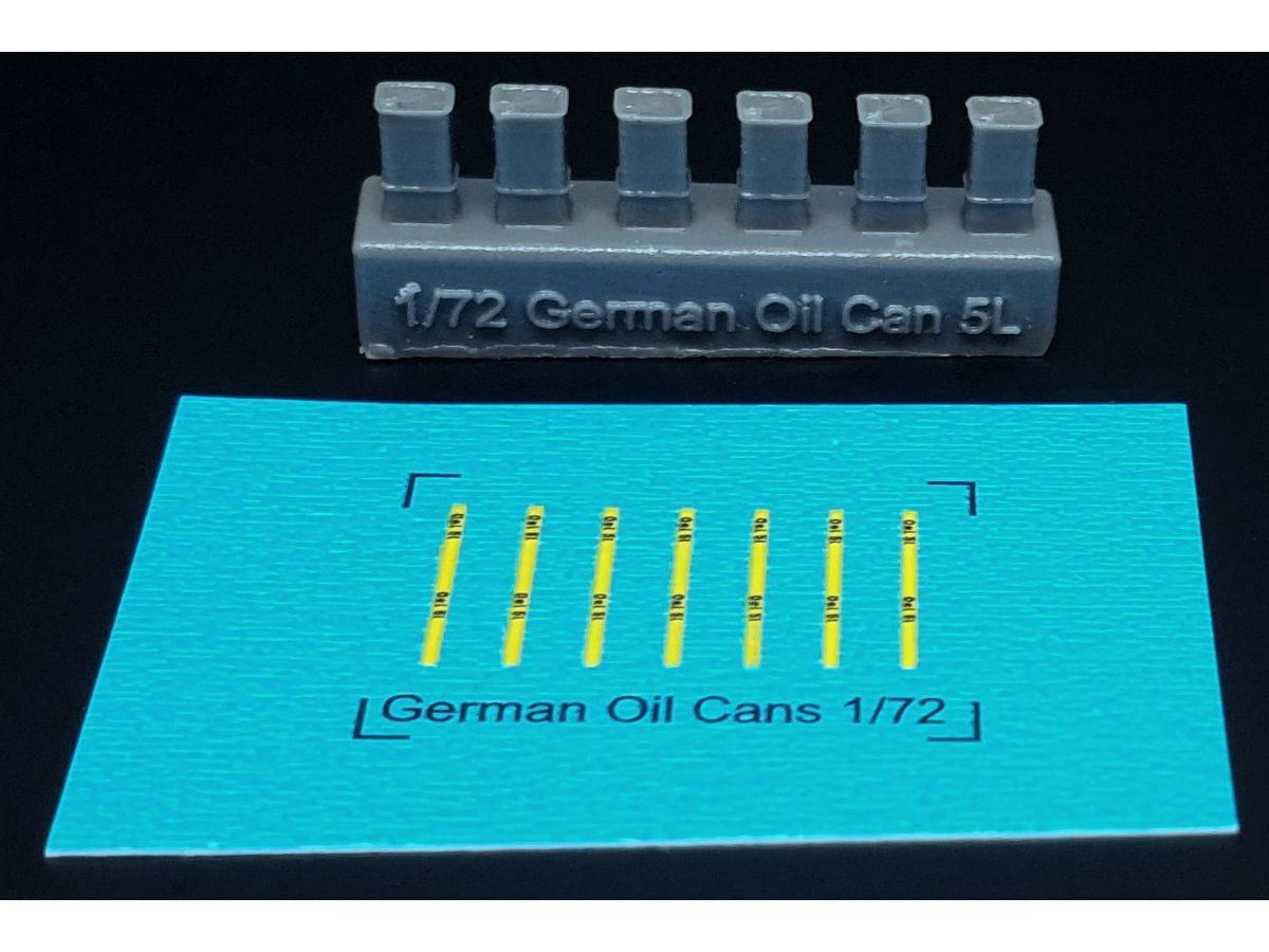 WWII GERMAN 5 LITRE OIL CANS (6pcs)