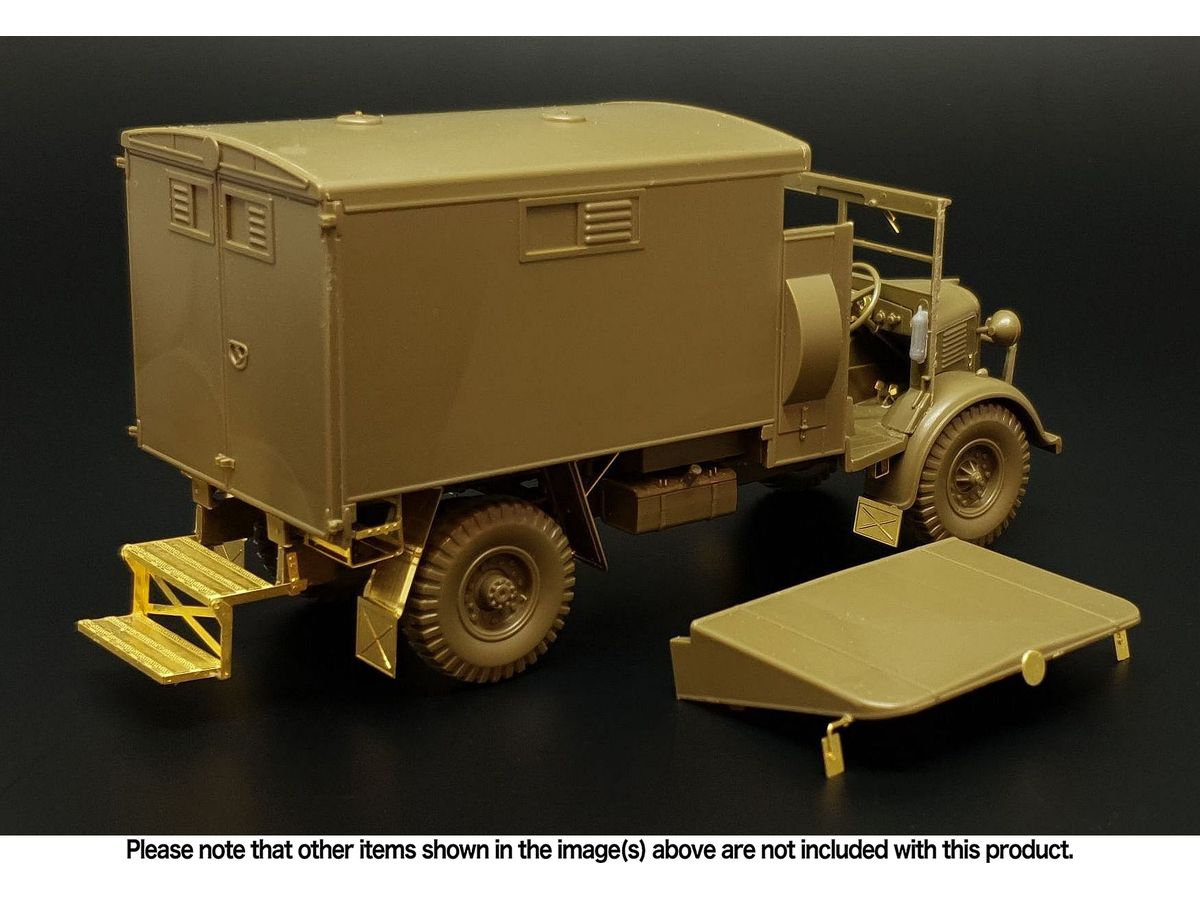 British 2-Ton 4x2 Ambulance (Austin K2) for Tamiya