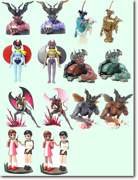 FiguAx 1Box 10pcs Devilman Art Collection | HLJ.com