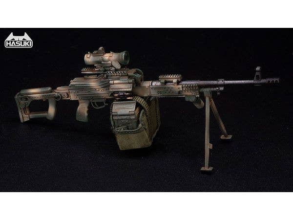 WM-05C Regular Machine Gun Set Jungle Camouflage Action Figure Complete Model Option Part