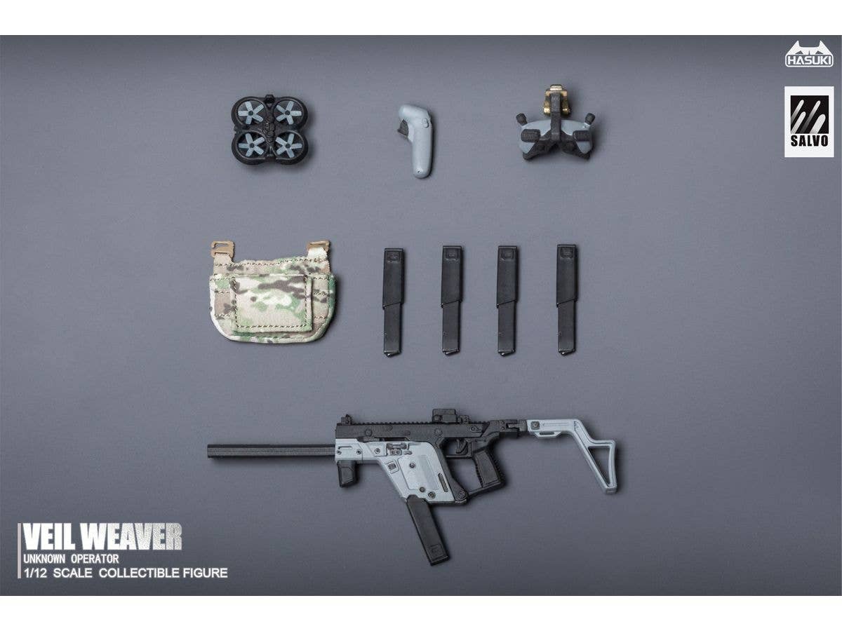 WM-07 Reconnaissance Enhancement Kit Action Figure Complete Model Option Part (Compatible Sizes: 1/10-1/12 Scale)