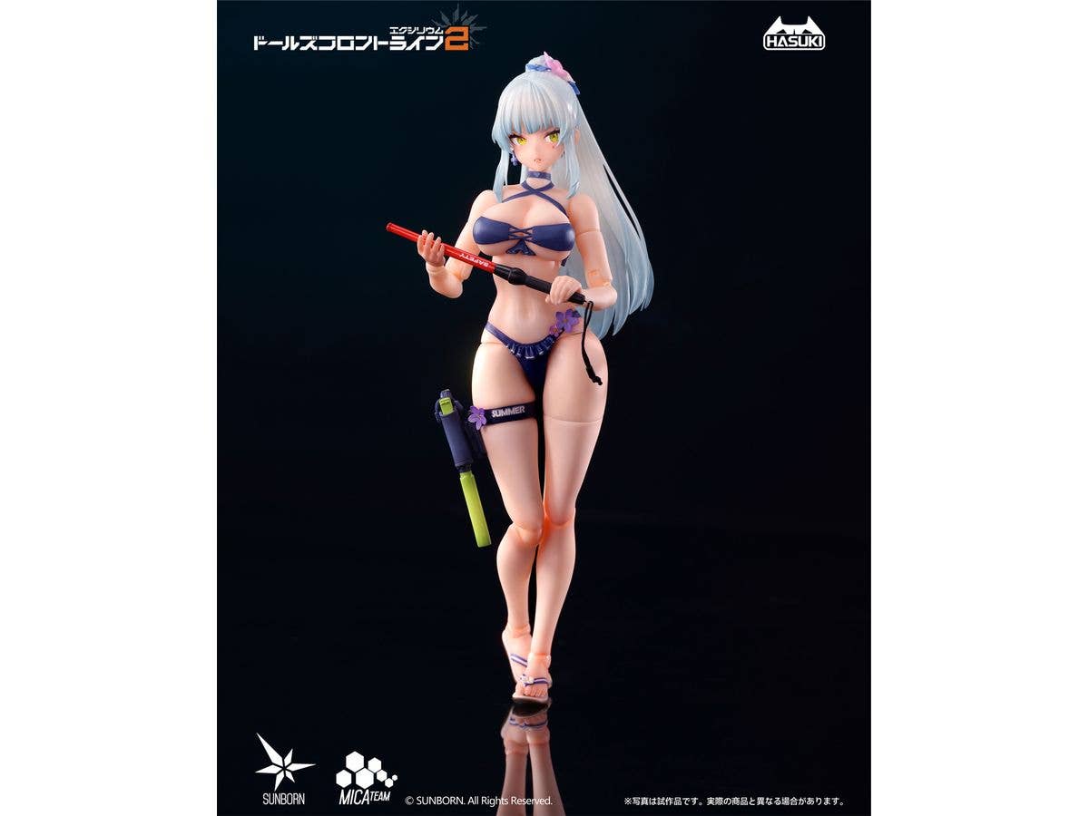 pocket art PA013 Girls' Frontline 2: Exilium Klukai Cerulean Breaker Ver. Regular Edition