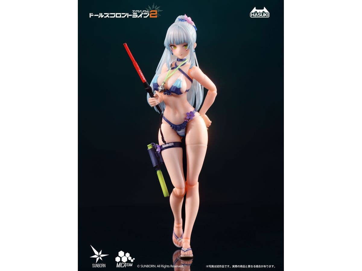 pocket art PA013 Girls' Frontline 2: Exilium Klukai Cerulean Breaker Ver. Deluxe Edition