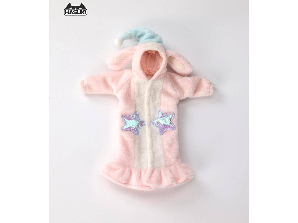 Doll Costume CS021C Kigurumi Pajamas Rabbit Ver. (Compatible Sizes: 1/10-1/12 Scale)