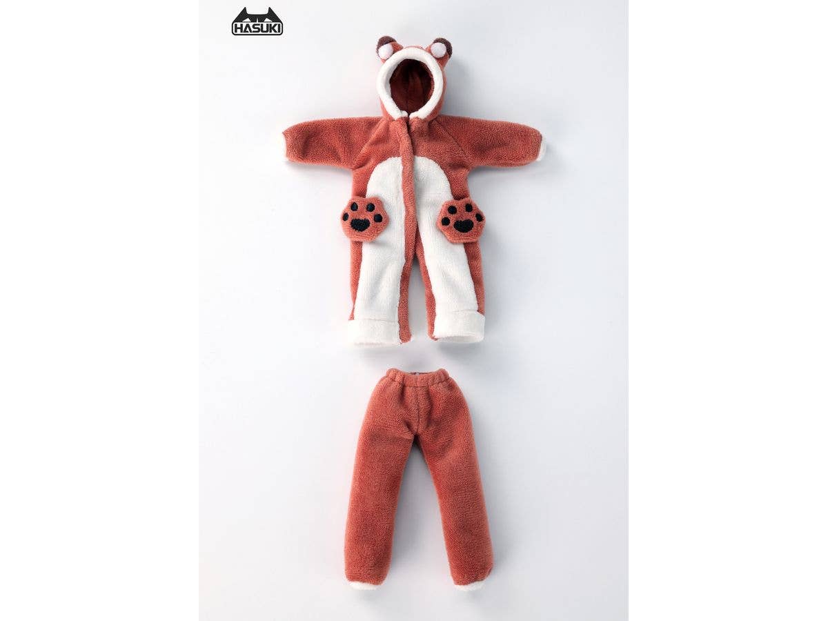 Doll Costume CS021A Kigurumi Pajamas Bear Ver. (Compatible Sizes: 1/10-1/12 Scale)