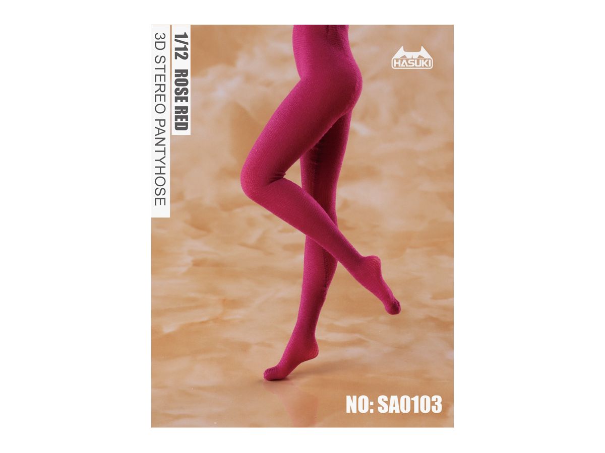 Tights for Action Figures SA0103 Rose Red