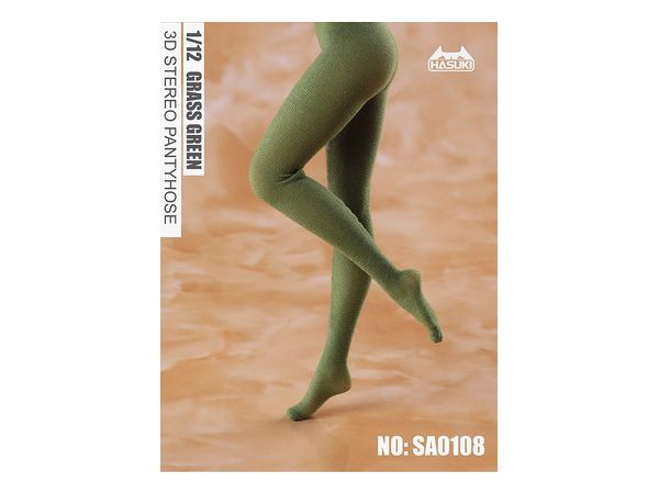 Tights for Action Figures SA0108 Grass Green