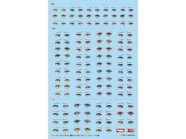 Frame Arms Girl Eye Decals 29 for WILBER NINE