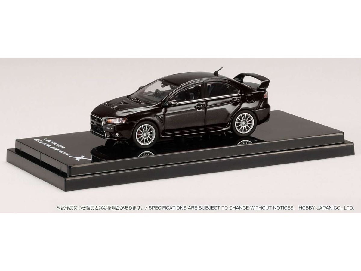 Mitsubishi Lancer Evolution 10 Phantom Black Pearl