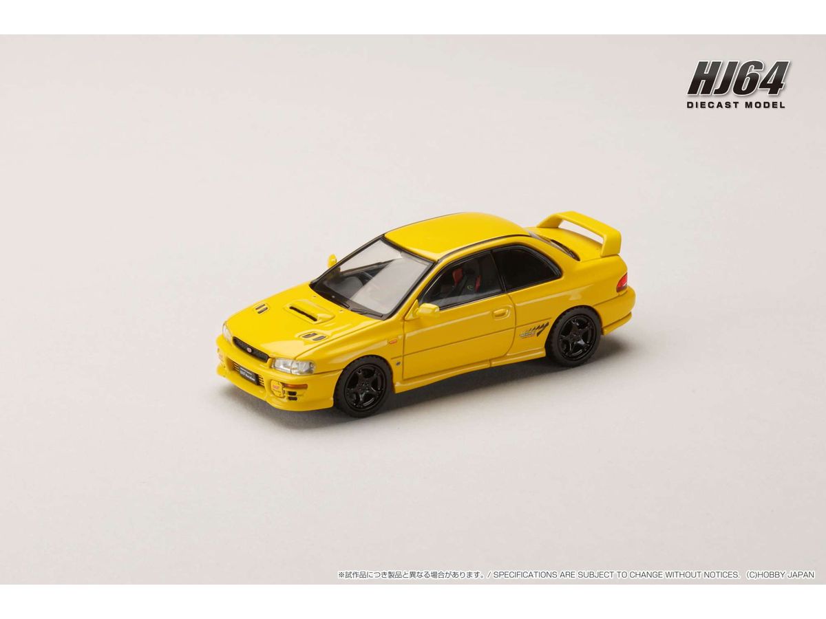 Subaru Impreza PURE SPORTS COUPE WRX Type R STi Version (GC8) Chase Yellow