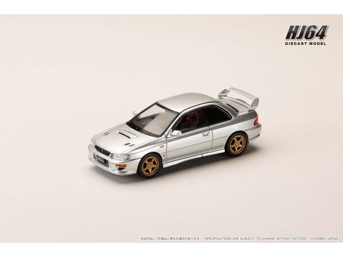 Subaru Impreza Pure Sports Coupe Wrx Type R Sti Version (Gc8) V Wr Type Front Bumper Arctic Silver Metallic
