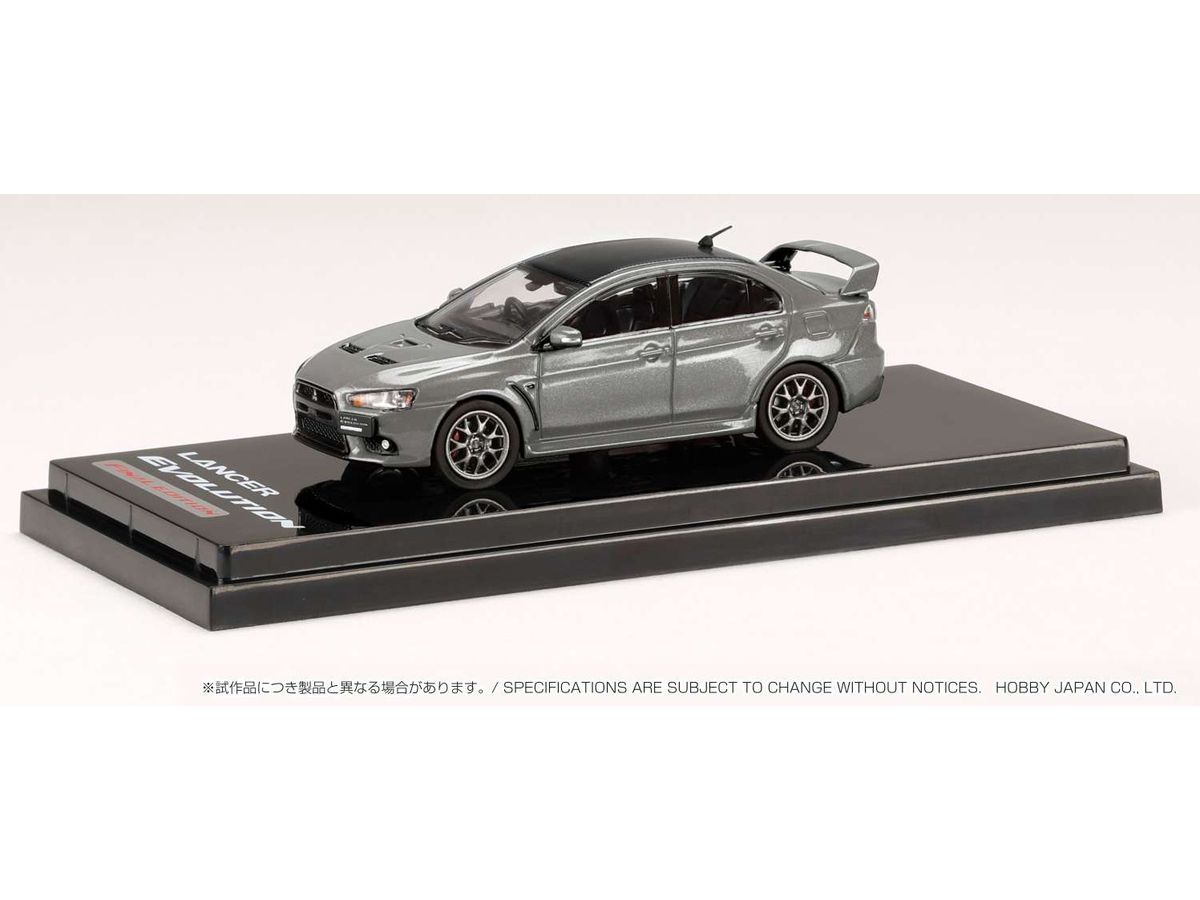 Mitsubishi Lancer Evolution 10 Final Edition Titanium Gray Metallic / Carbon Roof
