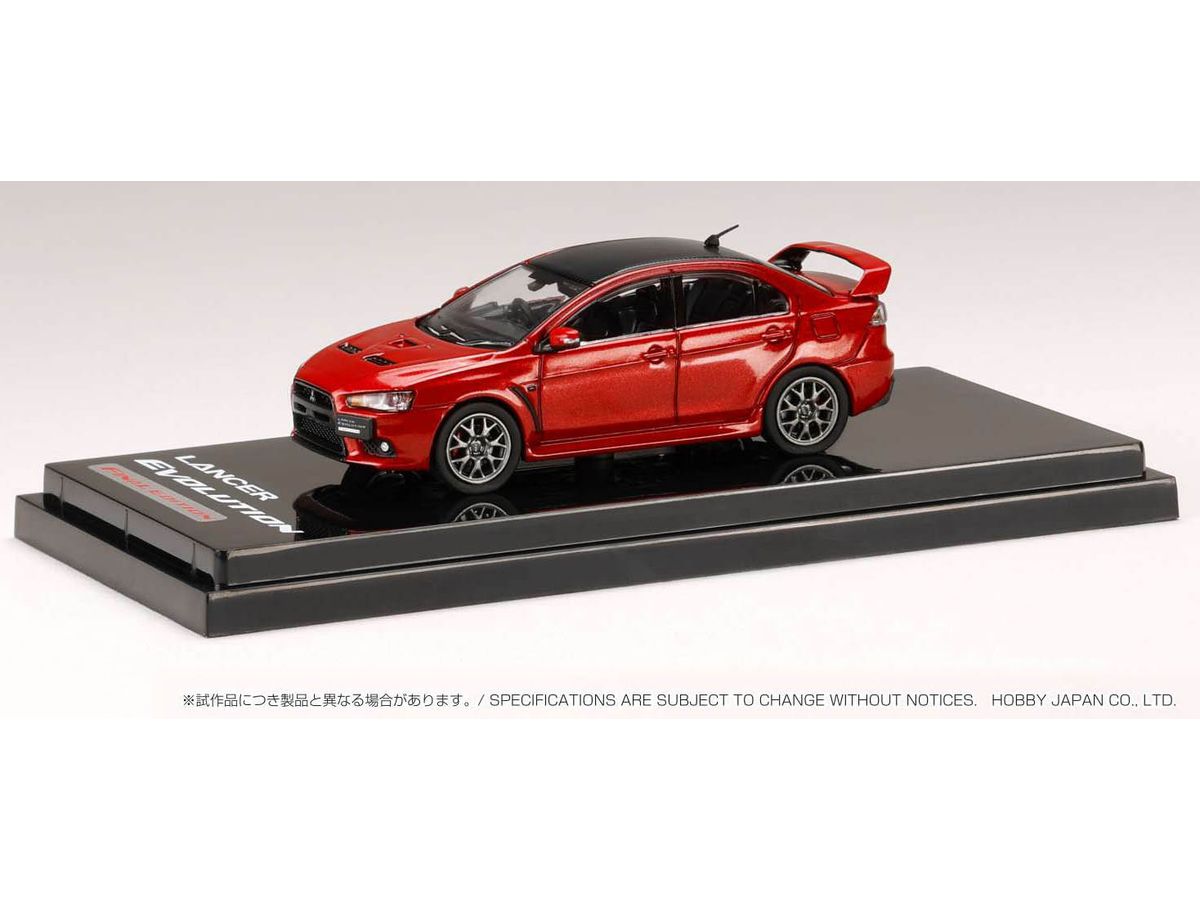 Mitsubishi Lancer Evolution 10 Final Edition Red Metallic / Carbon Roof