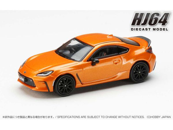 Toyota GR86 RZ 10th Anniversary Limited Genuine Option Rear Spoiler Flame Orange