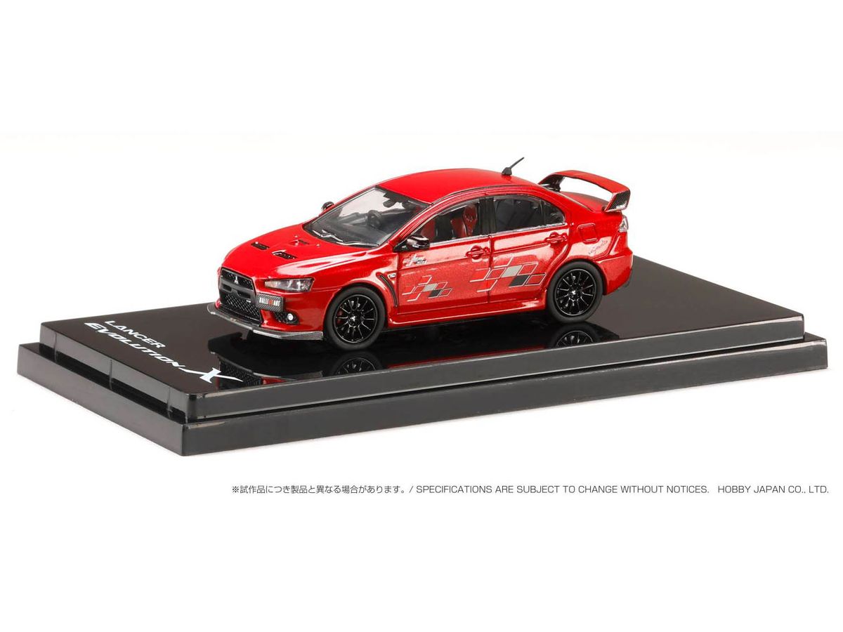 Mitsubishi Lancer Evolution 10 Ralliart Red Metallic