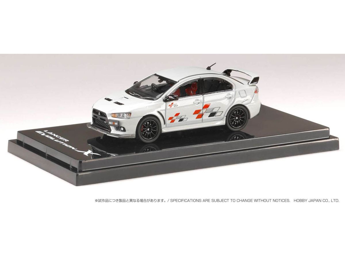 Mitsubishi Lancer Evolution 10 Ralliart White Pearl