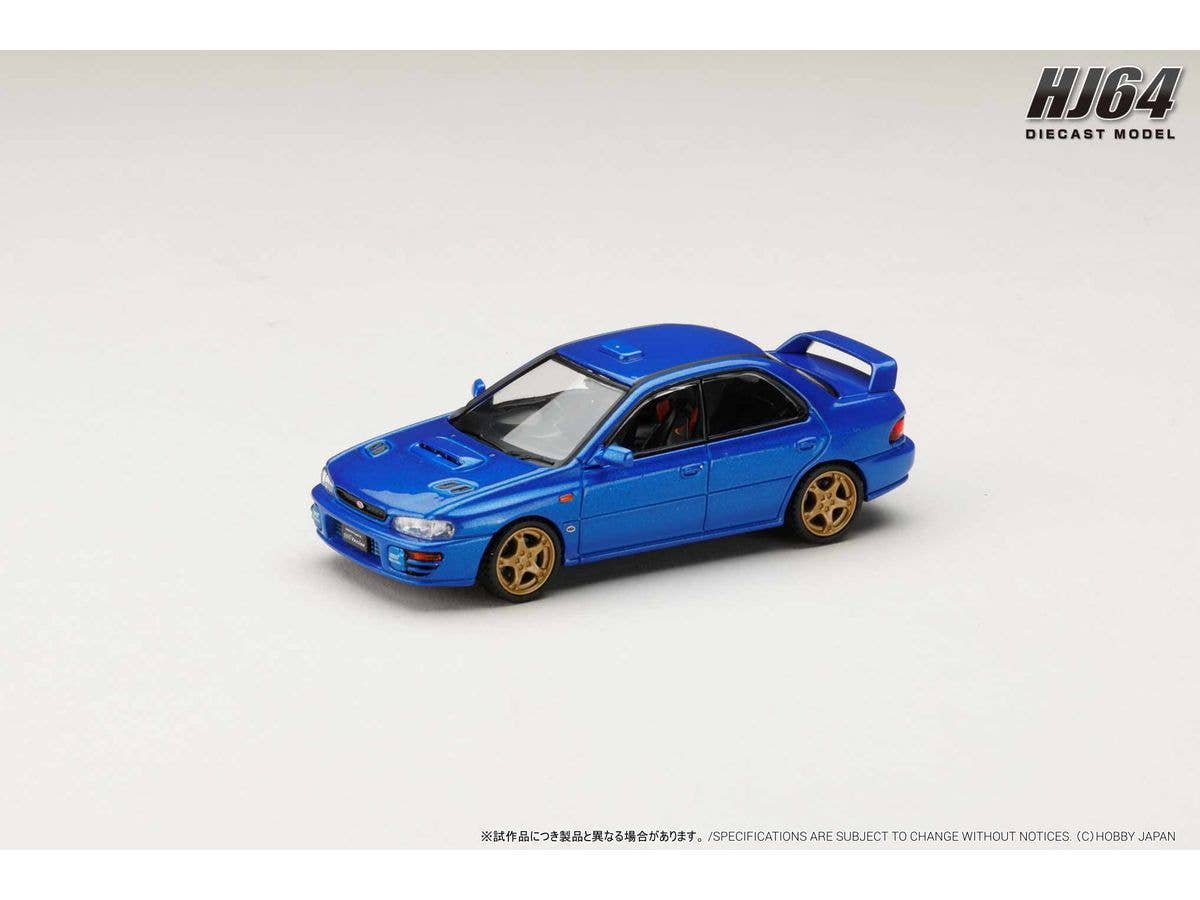 SUBARU IMPREZA WRX Type RA STi ver. IV V-Limited 1998 Sonic Blue Mica