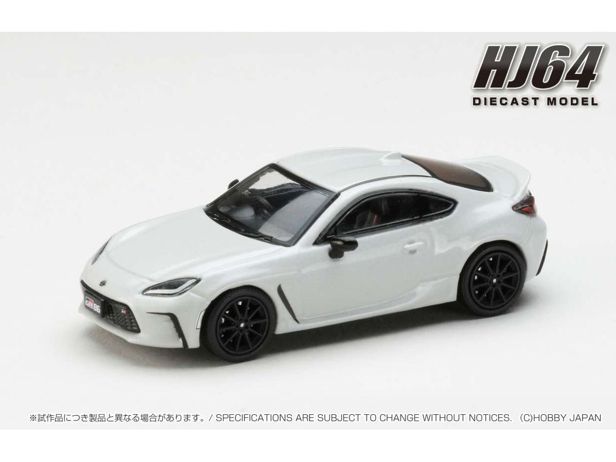 Toyota GR86 RZ Genuine Option Rear Spoiler Crystal White Pearl