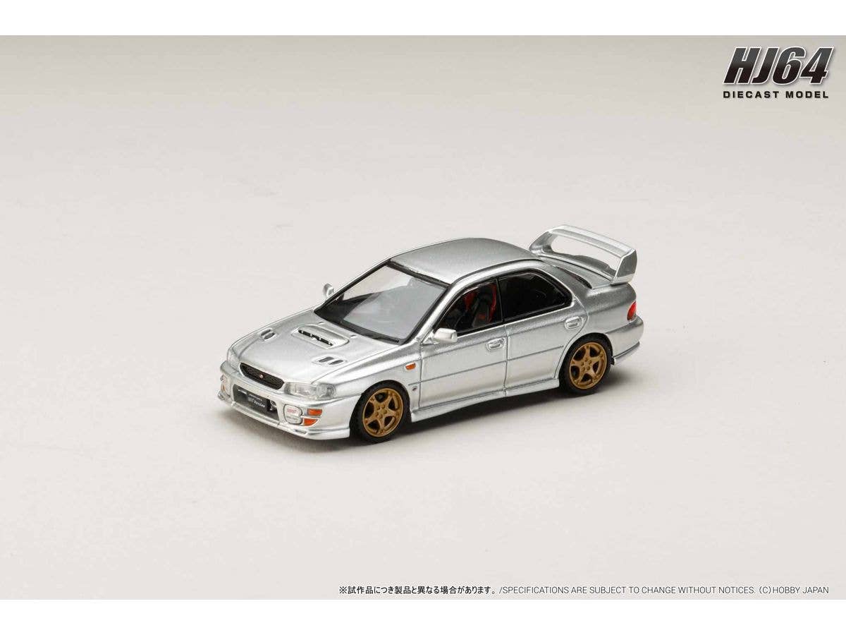 SUBARU IMPREZA WRX STi Ver.VI (GC8G) 1999 Arctic Silver Metallic