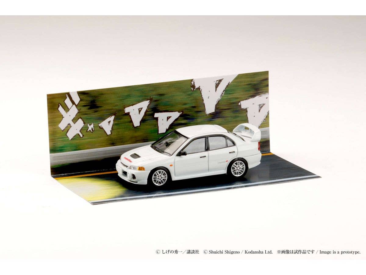Mitsubishi Lancer RS Evolution IV / Initial D Seiji Iwaki Vs Takumi Fujiwara