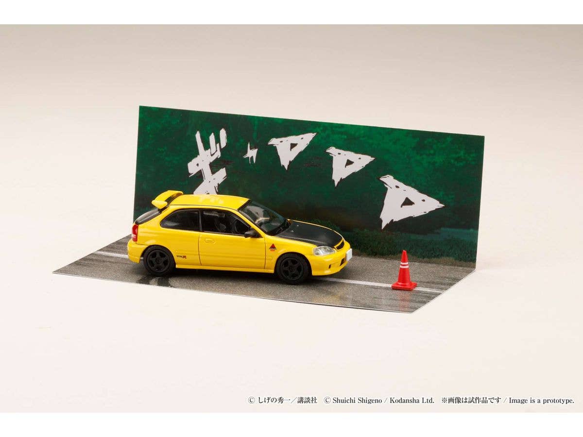 Honda Civic (Ek9) Toudou School / Initial D Tomoyuki Tate Vs Takumi Fujiwara