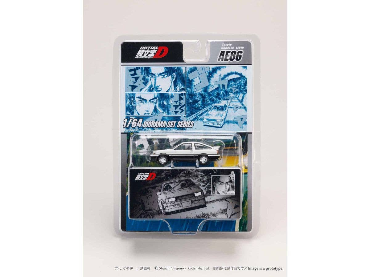 Toyota Corolla Levin (Ae86) / Initial D Wataru Akiyama Vs Keisuke Takahashi