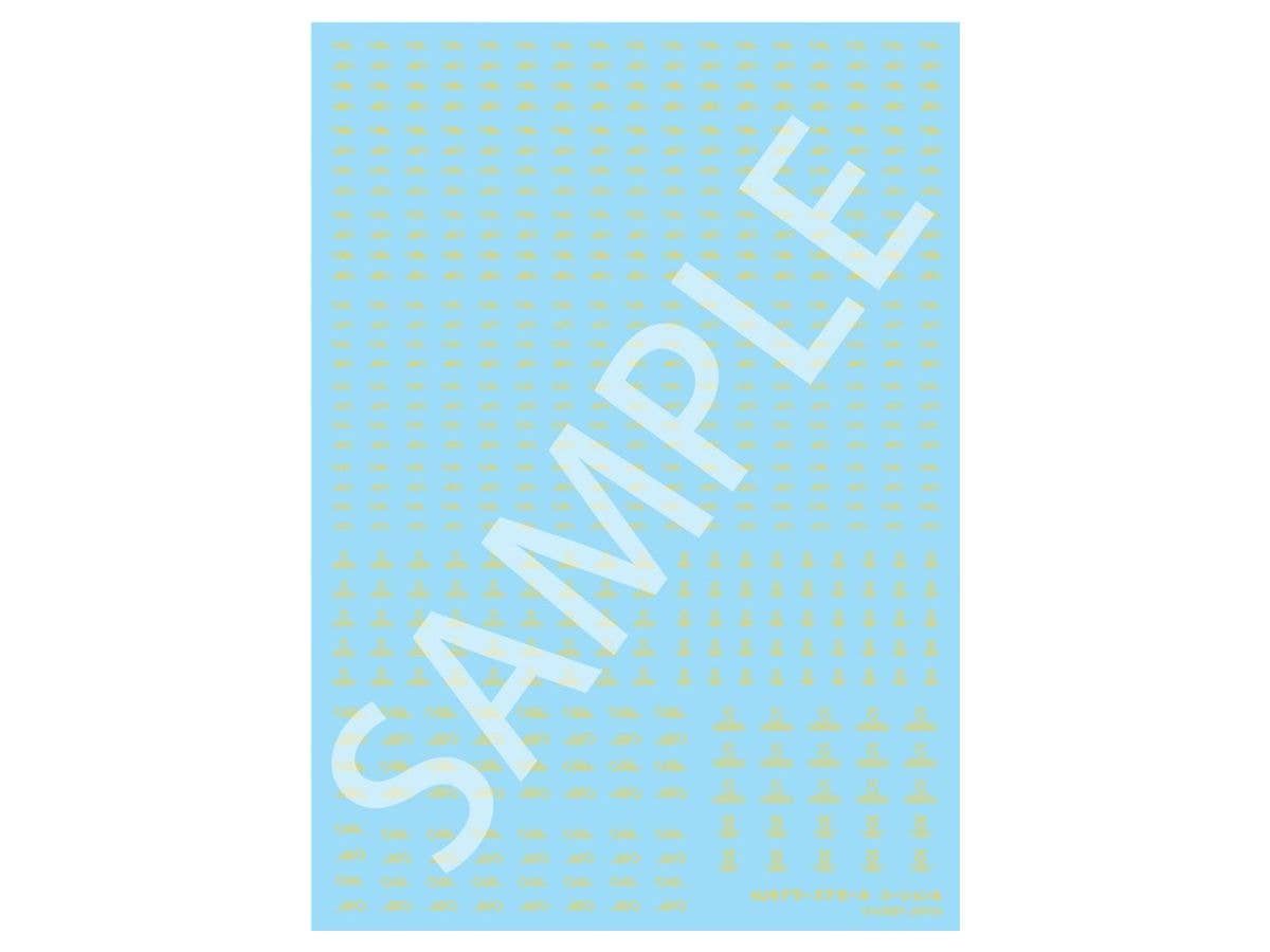 Hobby Japan Modeler's Decal Caution A (Yellow)
