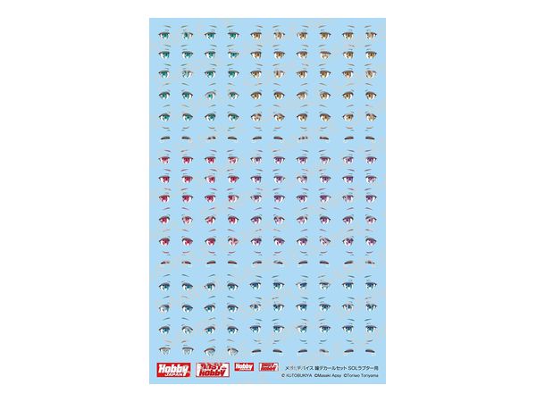 Megami Device Eye Decal Set 09 for SOL Raptor