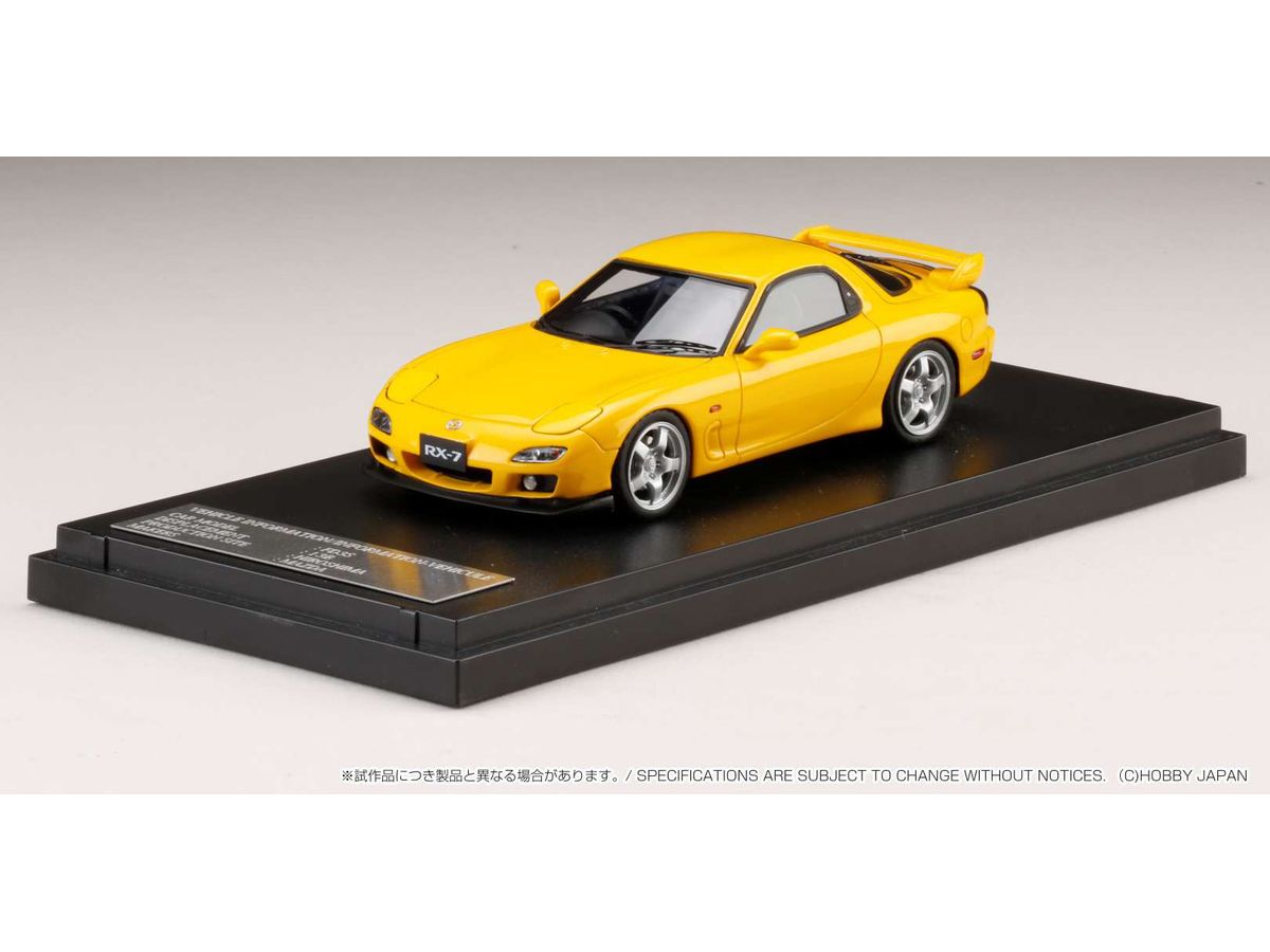 Mazda RX-7 (FD3S) Type RS Sunburst Yellow