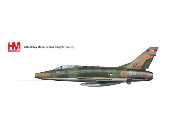 F-100D Super Sabre 0-53669 182nd TFS Texas ANG