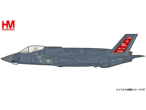 F-35A Lightning 2 Alabama Air National Guard 187th Fighter Wing Red Tail 2024