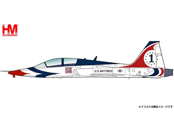 T-38 Thunderbirds No.1 plane, USAF, 1970s