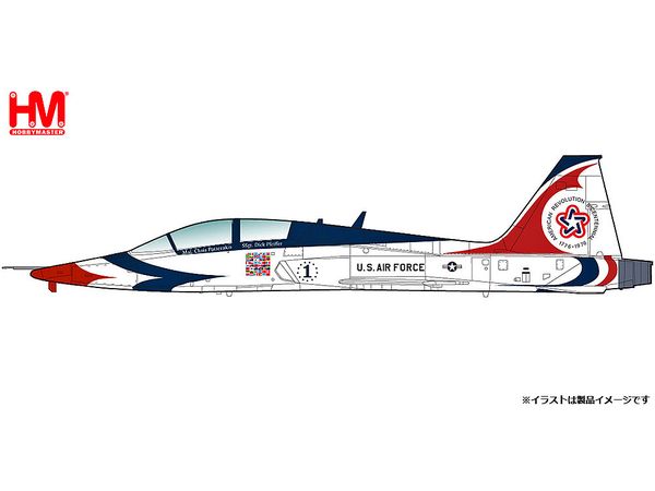 T-38 Thunderbirds Bicentennial Scheme No.1 plane, USAF, 1976