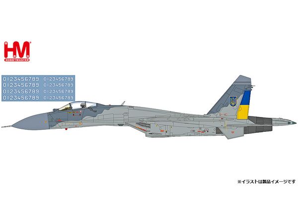 Su-27 Flanker B type w / AGM-88 & IRIS-T Ukrainian Air Force 2023