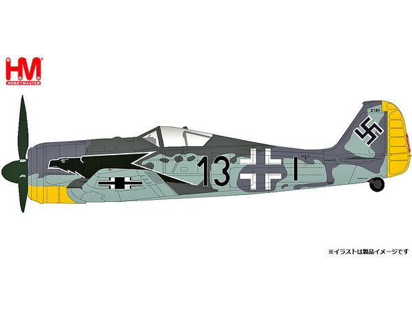 Fw190A-3 Focke-Wulf Luftwaffe 2nd Fighter Wing Black 13