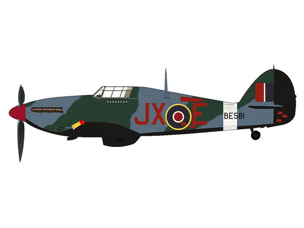 Hawker Hurricane IIc Night Reaper JX-E/PZ865, BBMF
