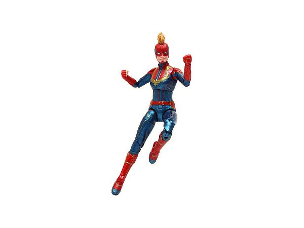 Marvel - Hasbro Action Figure: 6 Inch: Legends - Captain Marvel Series 1.0: #01 Captain Marvel (Movie Version)