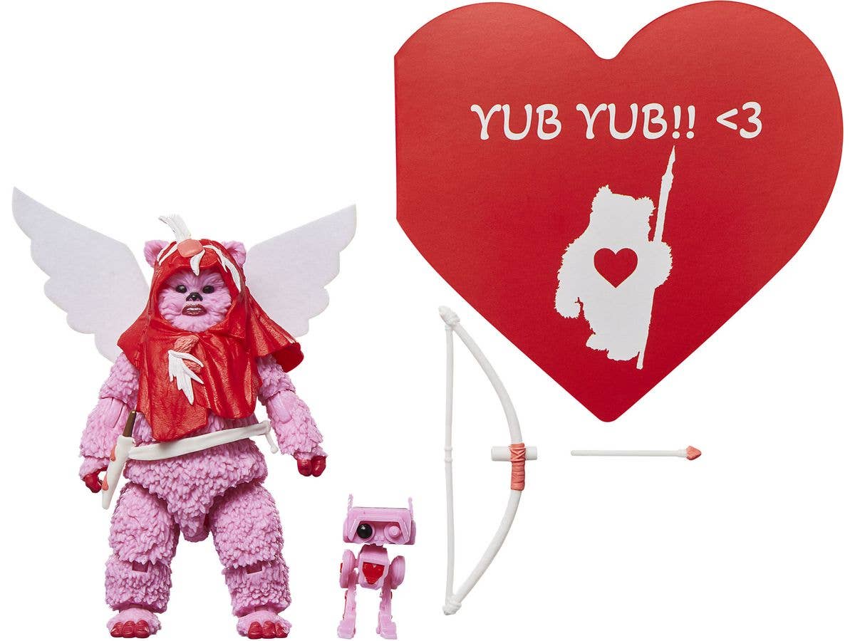 Star Wars The Black Series Ewok (Valentine's Day Edition)