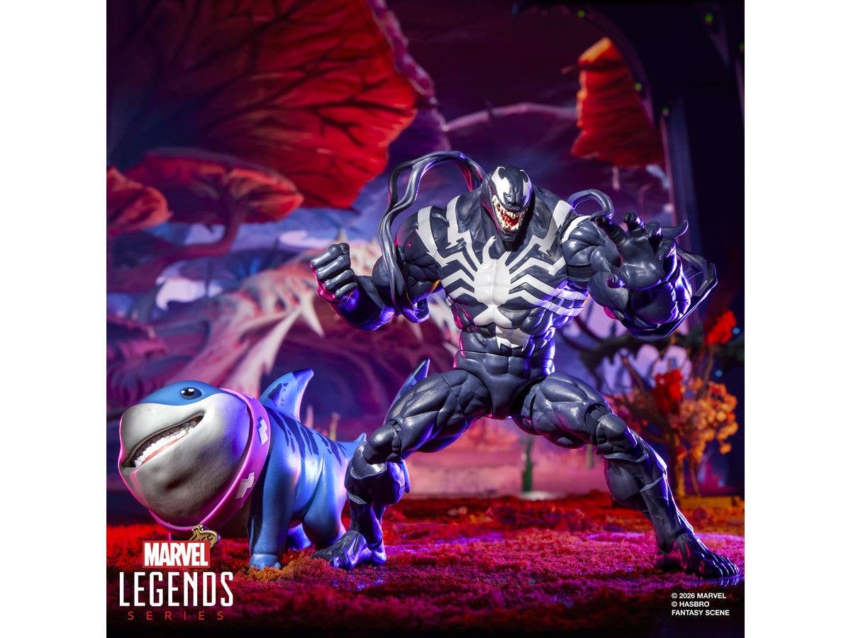 Marvel Legends Series Marvel Rivals Venom & Jeff the Land Shark