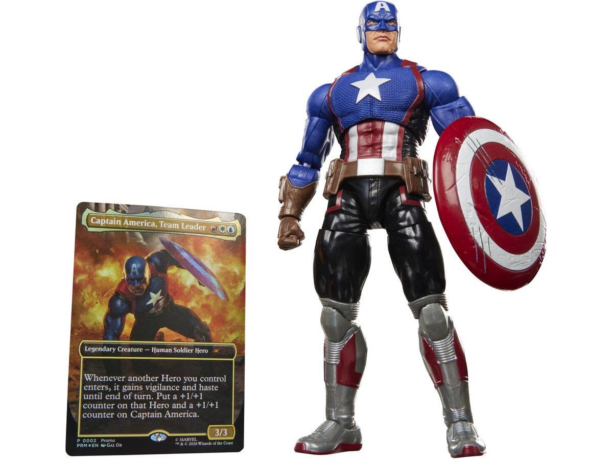 Marvel Legends Series Magic: The Gathering Marvel Super Heroes Captain America (Avengers: Twilight)