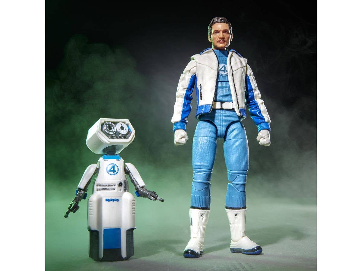Marvel Legends Series Avengers: Doomsday Mister Fantastic and Marvel's H.E.R.B.I.E