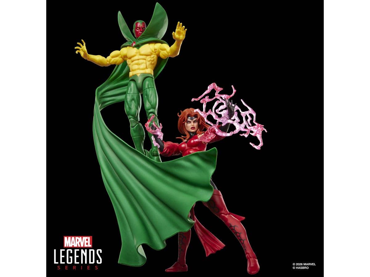 Marvel Legends Series Avengers: Earth's Mightiest Heroes Vision & Scarlet Witch