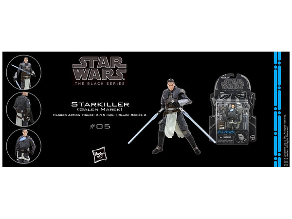 Galen Marek Starkiller The Black Series 3.75