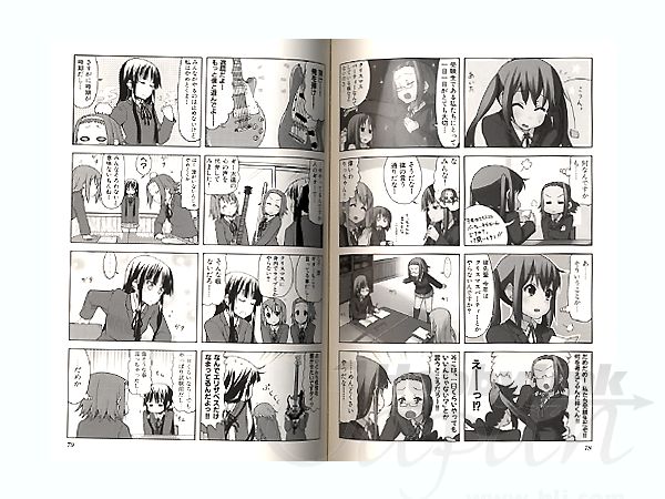 K-ON! Comic 1-4 .vol complete set manga japanese 
