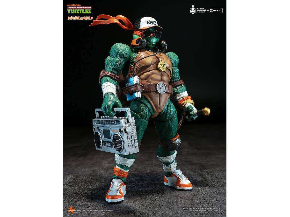 Teenage Mutant Ninja Turtles Michelangelo Action Figure Deluxe Edition