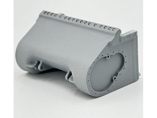 WWII American M4 Sherman E4186 Type Transmission Cover Early Model (Cast / Stepped for Asuka Model)
